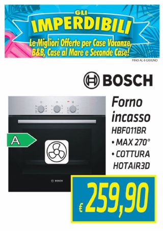 BOSCH FORNO INCASSO HBF0113BR